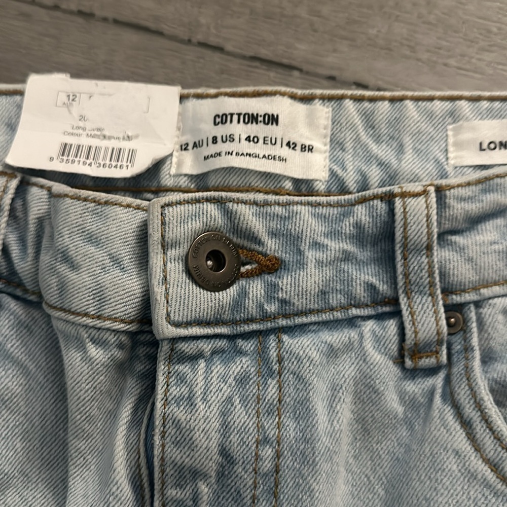 NWT Cotton On long straight leg size 8 - Picture 10 of 12